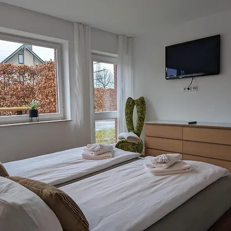 Apartman Modernes Mit Garten & Parkplatz Bei Osnabrueck *